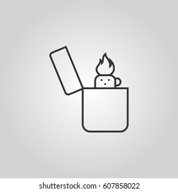 fire lighter icon