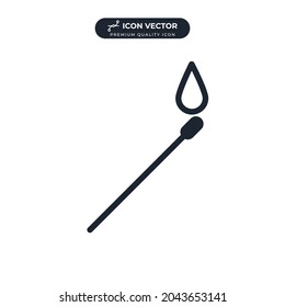 plantilla de símbolo de icono del encendedor de fuego para ilustración vectorial de colección de diseño gráfico y web