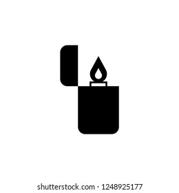 Fire lighter icon for web and mobile