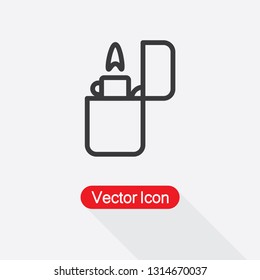 Fire Lighter Icon,Lantern Icon Vector Illustration Eps10