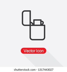 Fire Lighter Icon,Lantern Icon Vector Illustration Eps10