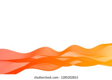 fire line wave abstract background 