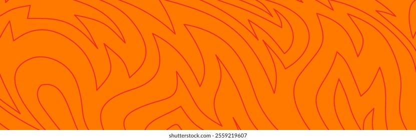 fire lines background. flame lines background. Outline of flames as a background. fire outline background design. Flame outline.