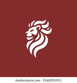 Fire lion logo for sale.