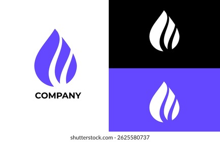 Logotipo Fire para marcas audaciosas e conceitos comerciais dinâmicos