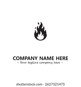 Fire Logo Company Design Illustration Vector Graphic Image
