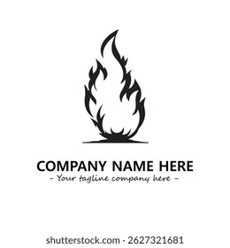 Fire Logo Company Design Illustration Vector Graphic Image