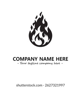 Fire Logo Company Design Illustration Vector Graphic Image