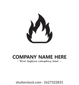 Fire Logo Company Design Illustration Vector Graphic Image
