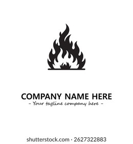 Fire Logo Company Design Illustration Vector Graphic Image