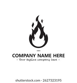 Fire Logo Company Design Illustration Vector Graphic Image