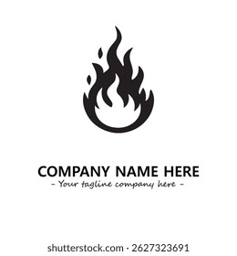 Fire Logo Company Design Illustration Vector Graphic Image