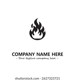 Fire Logo Company Design Illustration Vector Graphic Image