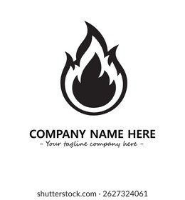 Fire Logo Company Design Illustration Vector Graphic Image