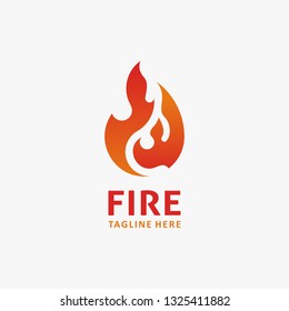 Fire logo design