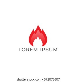 fire logo design