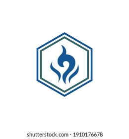 fire logo design inspiration eps