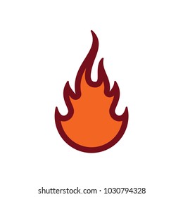 Fire Logo Design template