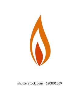 Fire Logo Design Template 