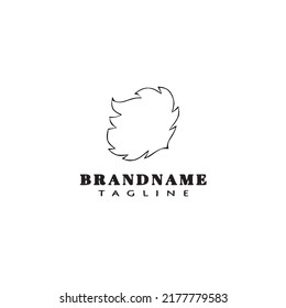 icono de diseño de logotipo de incendio ilustración vectorial moderna