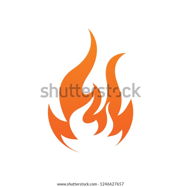 fire logo design template\
vector