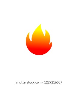 Fire Logo Design Vector