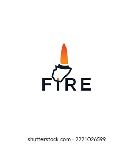 Fire Logo design vector template