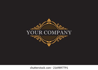 Fire logo and emblem label