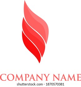 FIRE LOGO GAS OIL VECTOR
