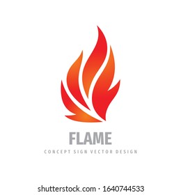 Fire logo graphic design. Flame concept icon. Ignite red sign. Dangerous vector symbol. 