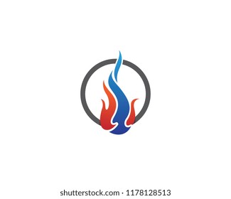 Fire logo icon