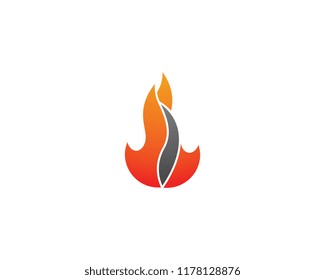 Fire logo icon