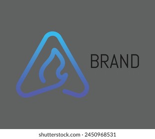 Fire logo icon design template elements. Usable for Branding and Business Logos.
