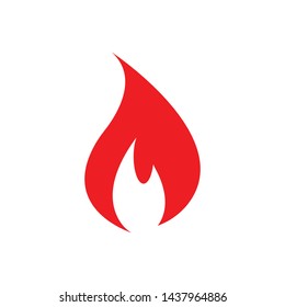 Fire  Logo icon Template vector illustration