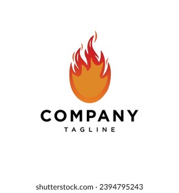 Fire logo icon vector template.eps