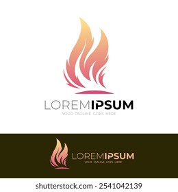 Brandlogo mit Buchstabe M-Design, Vektor, Brandzeichen-Logo
