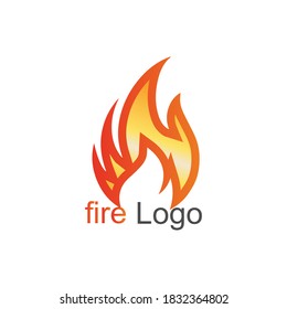 Logo de bomberos con un diseño simple y atractivo. muy adecuado para su negocio.
