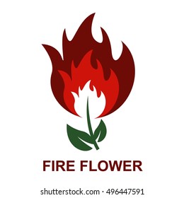 Fire logo template