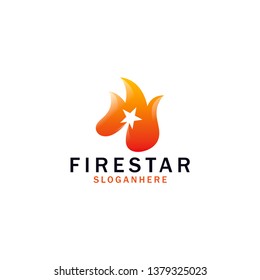 Fire Logo Template Eps.10