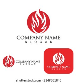 Fire Logo Template  Flame Clipart  Symbol  Icon Vector 