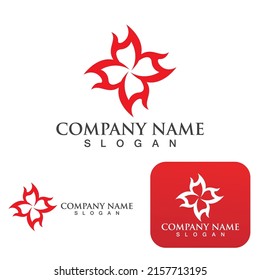Fire Logo Template  Flame Clipart  Symbol  Icon Vector 