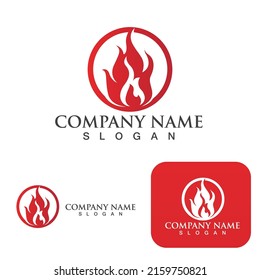 Fire Logo Template  Flame Clipart  Symbol  Icon Vector 