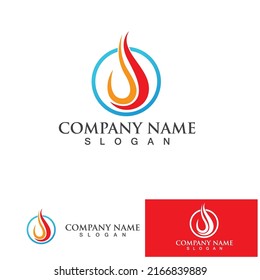 Fire Logo Template  Flame Clipart  Symbol  Icon Vector 