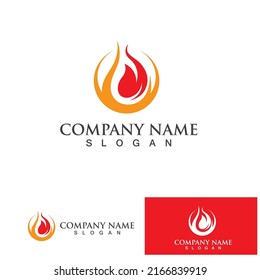Fire Logo Template  Flame Clipart  Symbol  Icon Vector 