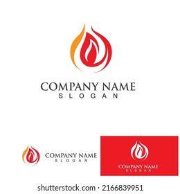 Fire Logo Template  Flame Clipart  Symbol  Icon Vector 