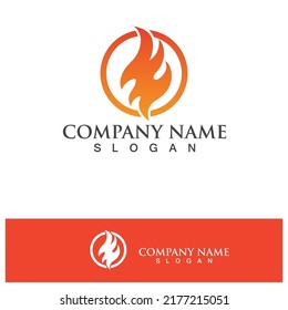 Fire Logo Template  Flame Clipart  Symbol  Icon Vector 