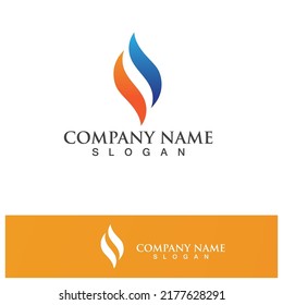 Fire Logo Template  Flame Clipart  Symbol  Icon Vector 
