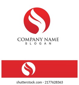 Fire Logo Template  Flame Clipart  Symbol  Icon Vector 