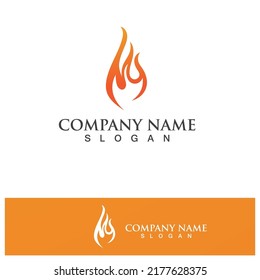 Fire Logo Template  Flame Clipart  Symbol  Icon Vector 