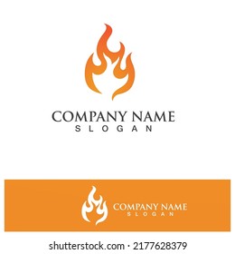 Fire Logo Template  Flame Clipart  Symbol  Icon Vector 